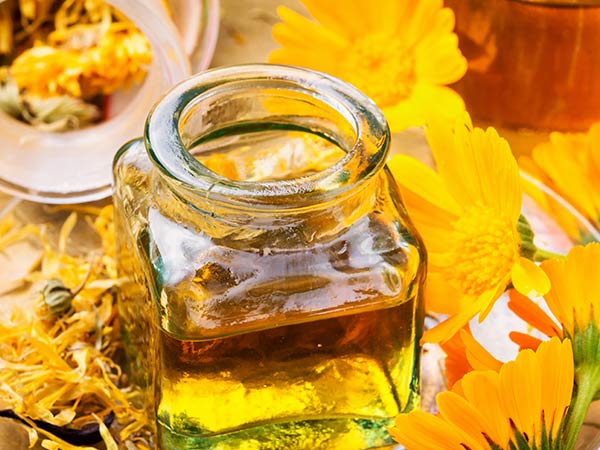 Aceite de caléndula, producto final