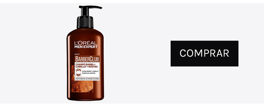 Champú para barba