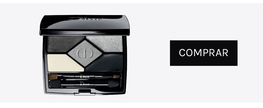 Paleta de sombras de ojos grises Dior