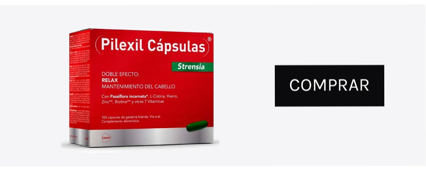 Cápsulas Strensia de Pilexil
