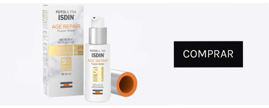 Foto Ultra Age Repair Fusion Water SPF50+ de Isdin