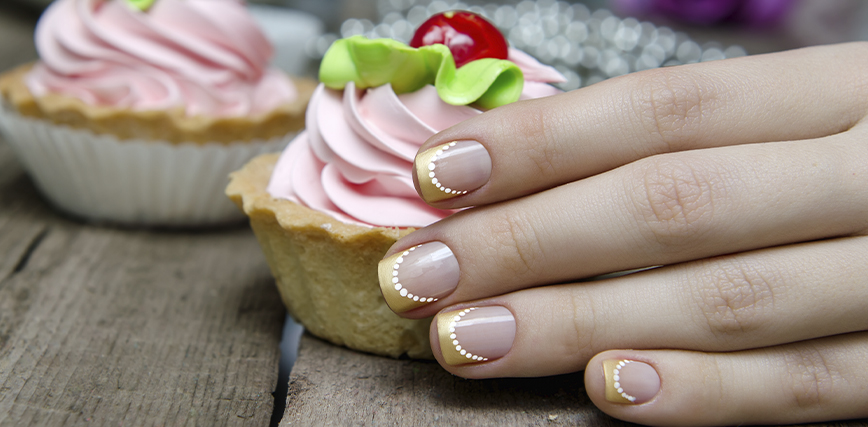Manicura francesa uñas de gel
