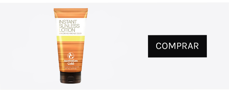 loción bronceadora