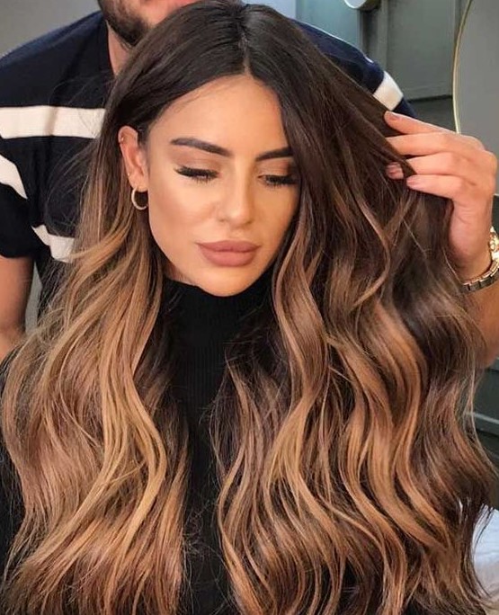 Mechas californianas para morenas
