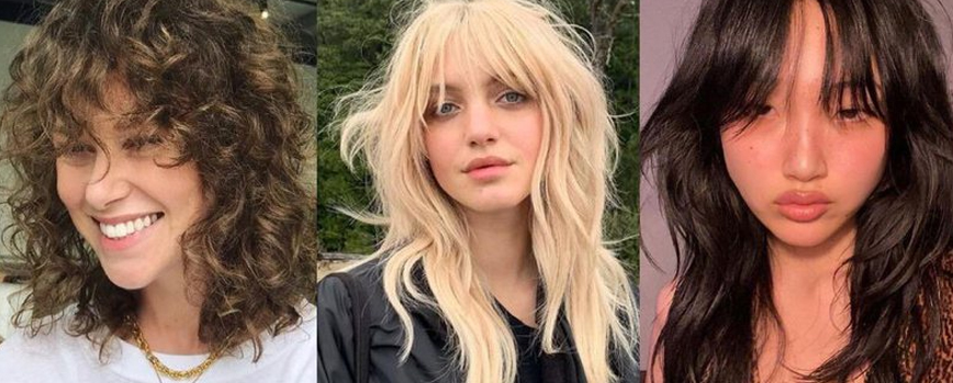 Corte de pelo lobo como fusión de estilos diversos y juveniles
