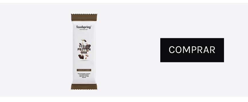 Vegan Protein Bar Chocolate Almond Foodspring