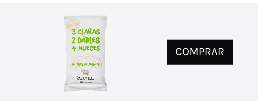 Barrita energética de nueces Paleobull