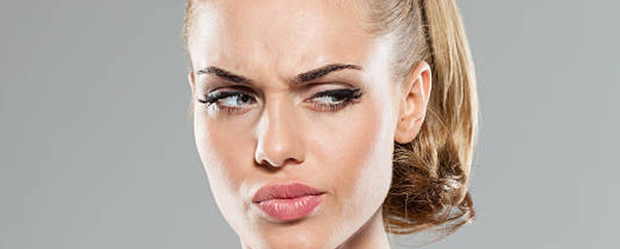 Cuidado con las expresiones faciales