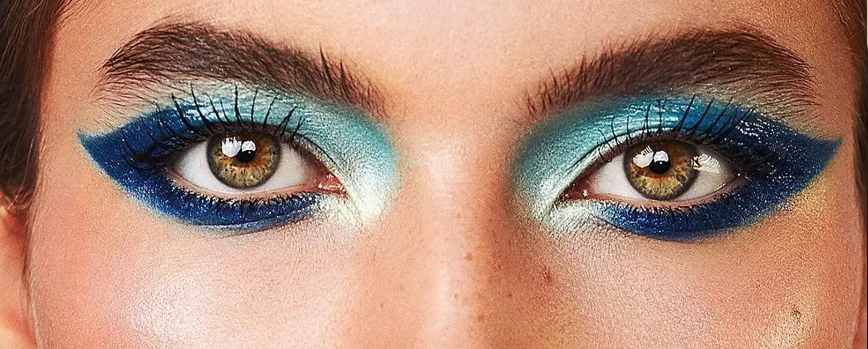 Maquillaje de ojos en los 80