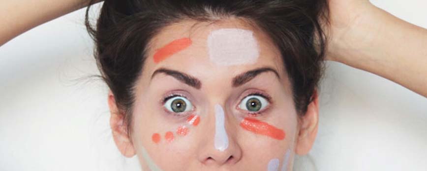 Aplica corrector naranja