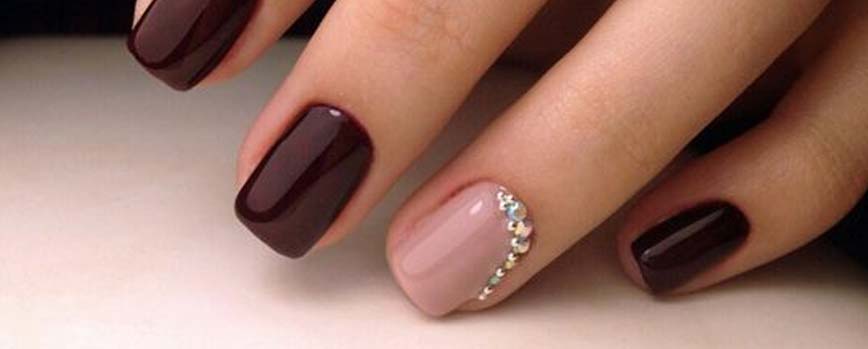 Uñas granates. Ideas para tu manicura de color vino 💅 ✓ | Blog Druni