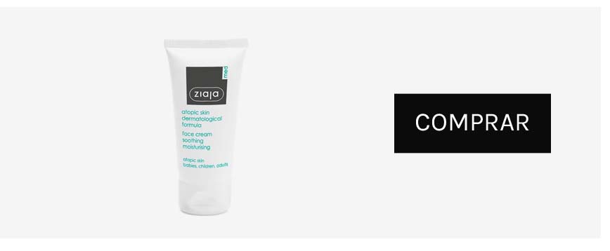 3. Crema Facial Hidratante y Calmante de Ziaja Med