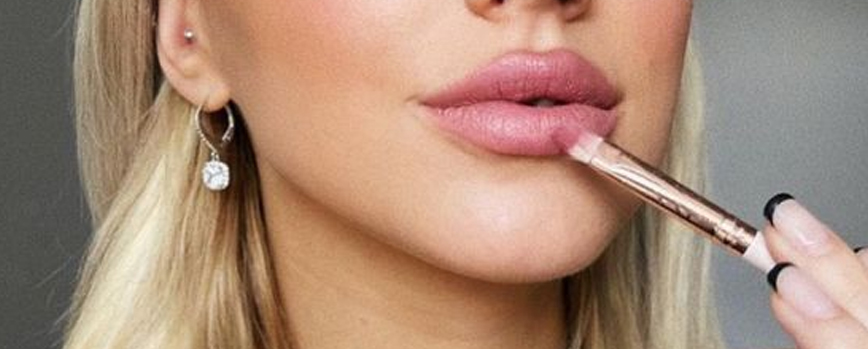 Labios rosas o nude