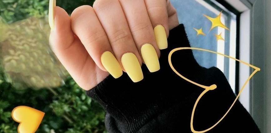 Uñas amarillas: Dale color a tu manicura con tonos amarillos 💅🟡 ✓ | Blog  Druni