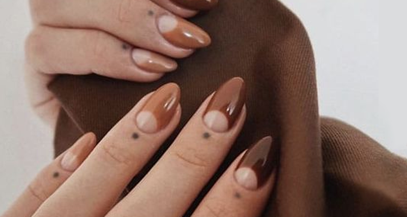 Manicura de uñas marrones chocolate, la tendencia que no pasa de moda 💅🟤  ✓ | Blog Druni