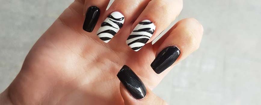 Uñas de cebra. Ideas para tu manicura decorada de cebra ✓ | Blog Druni