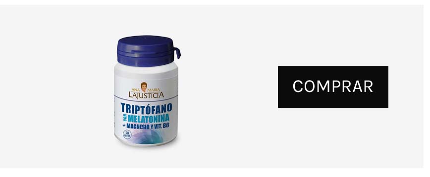 Triptófano con melatonina + magnesio y vitamina B6 de Ana María la Justicia