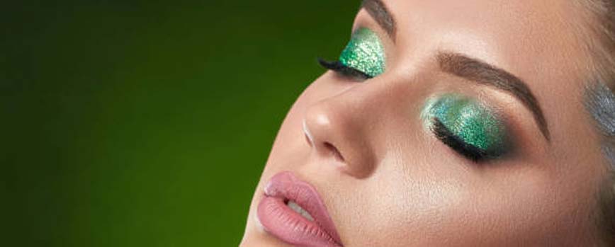 Maquillaje en tonos verdes si tienes los ojos verdes