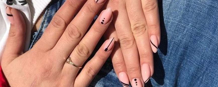 Uñas con de diseños manicura de rayas para inspirarte ✓ | Blog Druni
