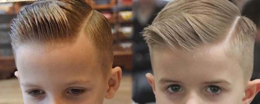 Rayas en el pelo para niños