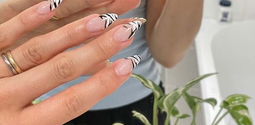 Uñas de cebra. Ideas para tu manicura decorada de cebra ✓ | Blog Druni