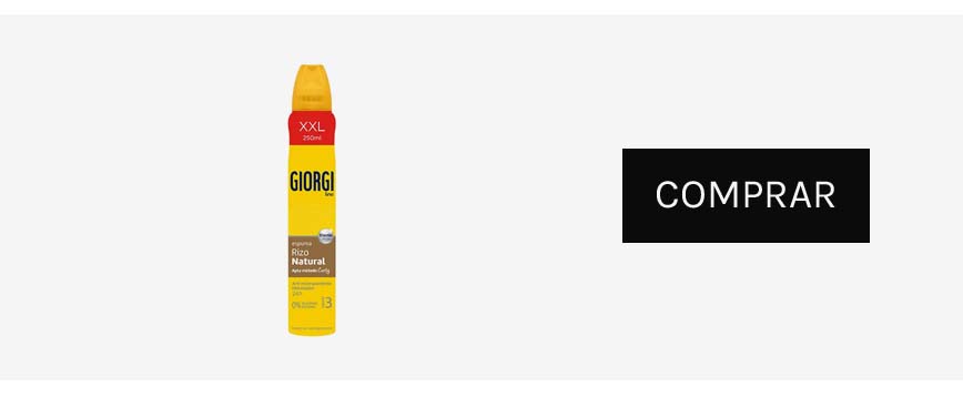 Espuma Giorgi Rizos Descarados Natural Bb Style Extra Fuerte