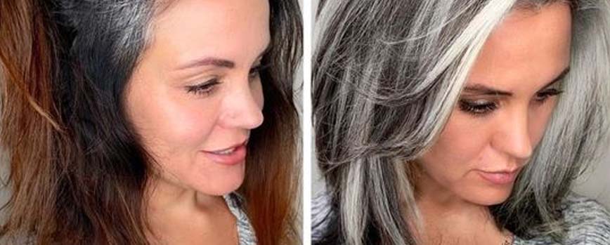¿En qué consiste la transición de dejarse las canas?