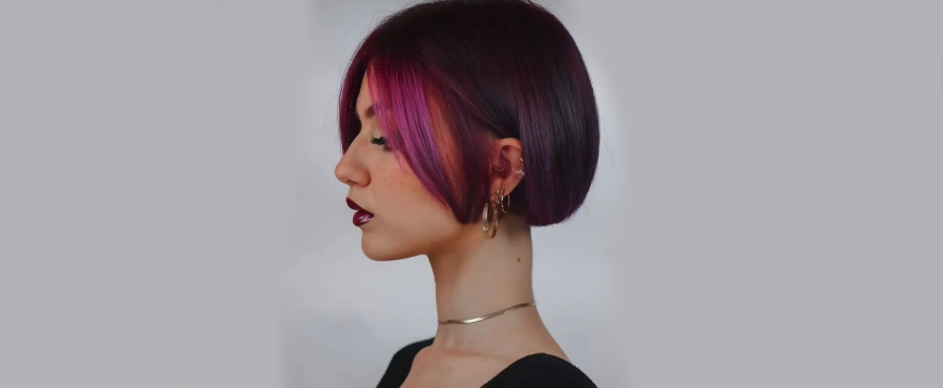 Rojo cereza con pelo corto