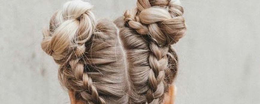 Ondular el cabello con moños