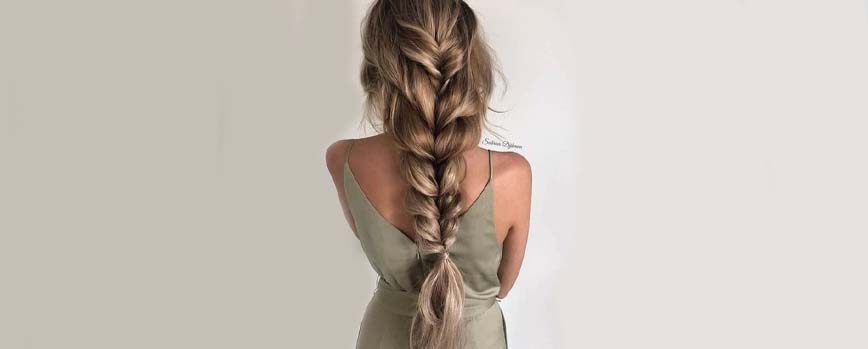 Trenza despeinada
