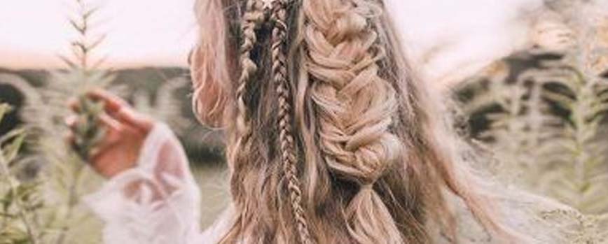 Trenzas al azar