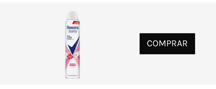 Desodorante antitranspirante en spray de Rexona
