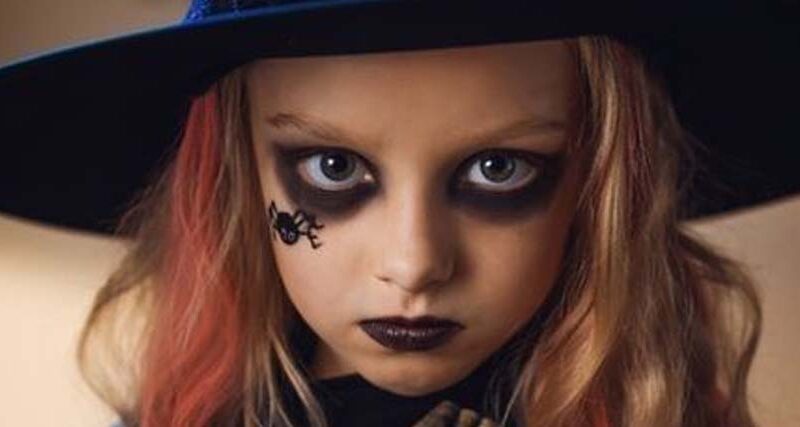 Maquillaje de Bruja para niñas paso a paso ✓ | Blog Druni Maquillaje de Bruja para niñas paso a paso ✓ | Blog Druni