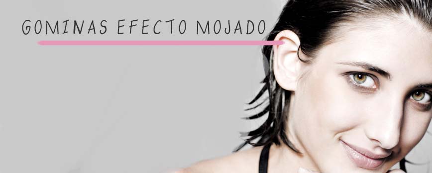 Gomina efecto mojado