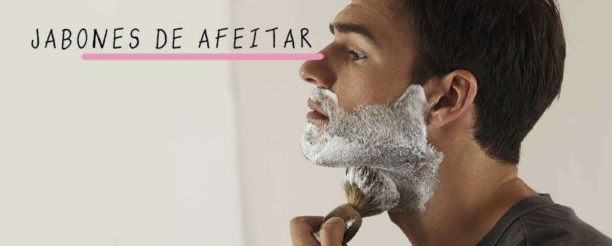 Jabón o crema de afeitar