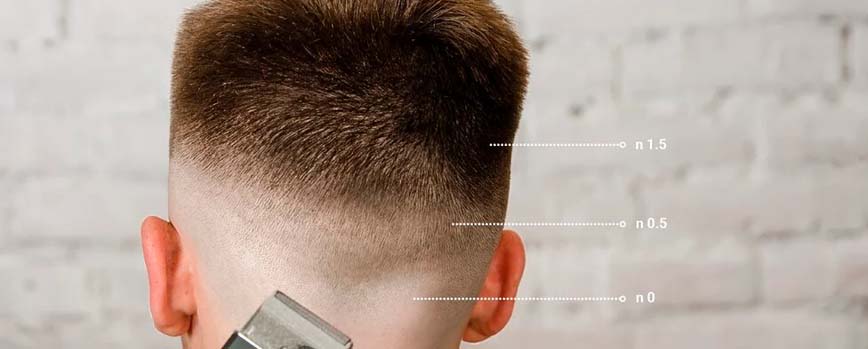 Corte militar estilo fade