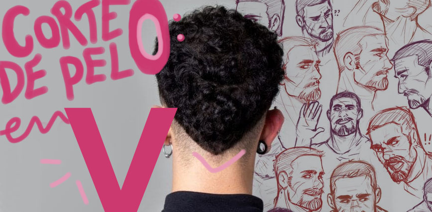 low fade en v en 2023  Estilos de pelo de hombres, Cortes de pelo