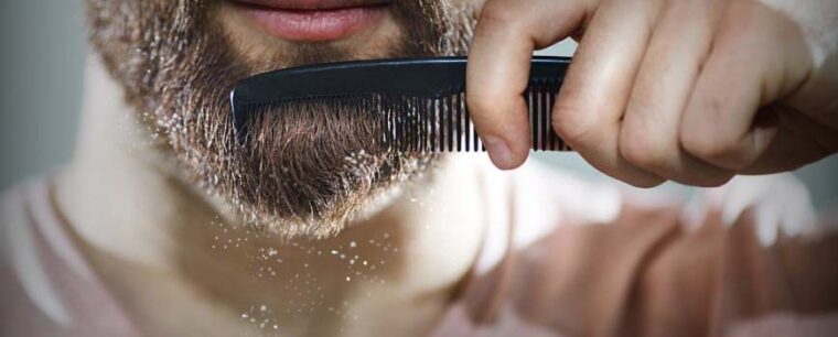 Cómo eliminar la caspa de la barba | Blog Druni