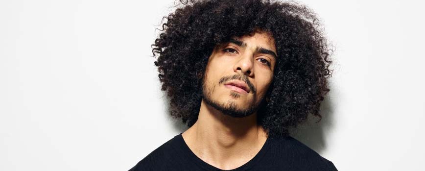 Afro con volumen