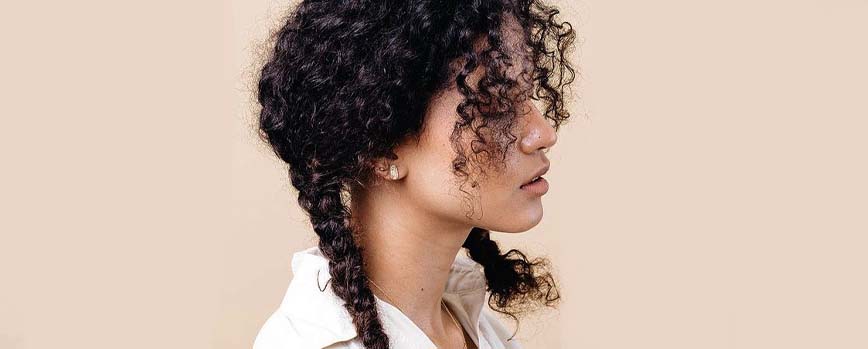 Trenzas o coletas bajas