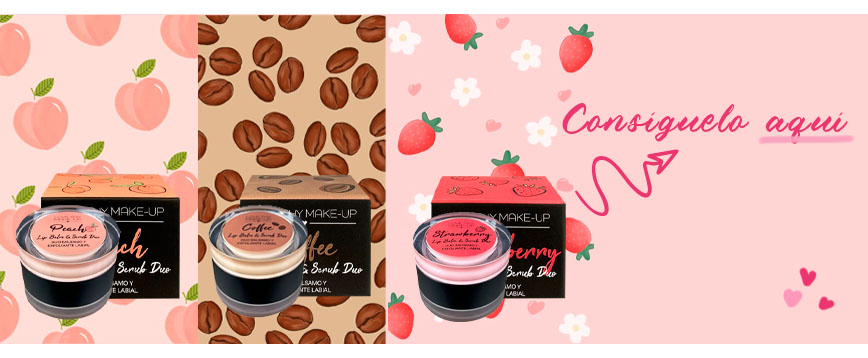 Lip Balm & Scrub Duo de Love The Make-Up