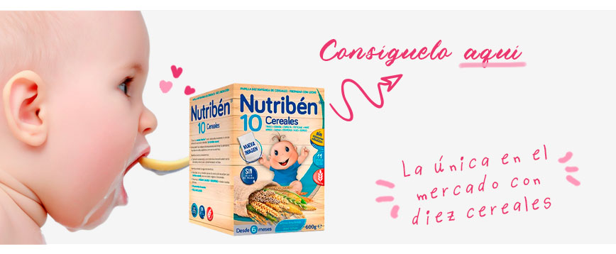 Nutribén 10 Cereales para la alimentación de tu bebé