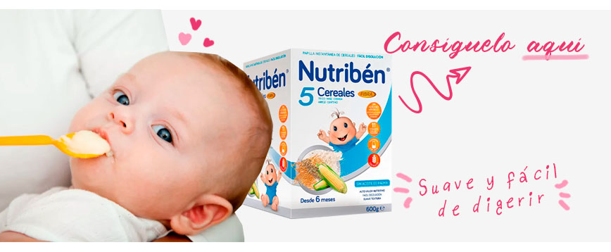 Papilla 5 Cereales de Nutribén