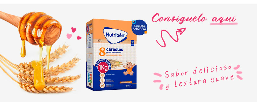 Papilla 8 Cereales de Miel de Nutribén