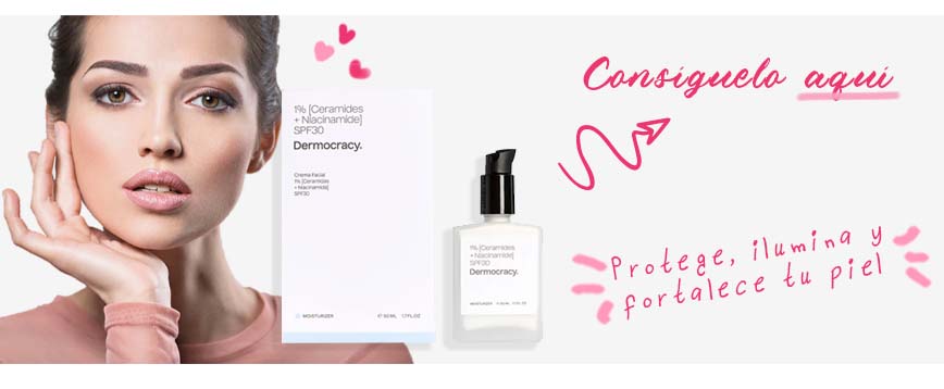 1% Ceramidas + Niacinamida SPF30 de Dermocrazy