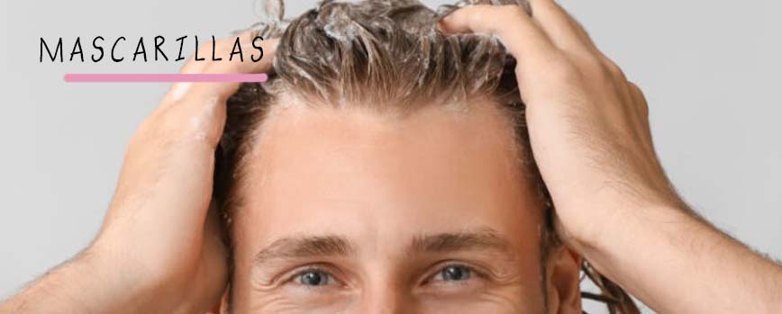 Mascarillas cabello hombre