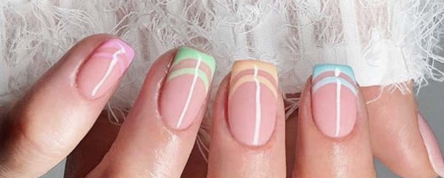 La manicura más clásica: la francesa
