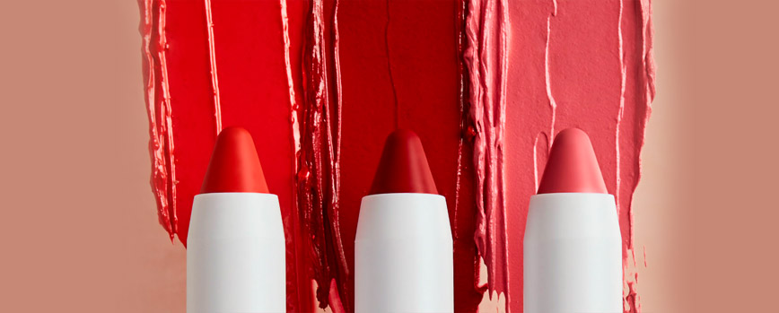 Labiales rojos según el subtono