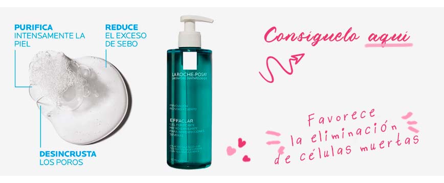 , Effaclar Gel Purificante Micro-Exfoliante de La Roche Posay