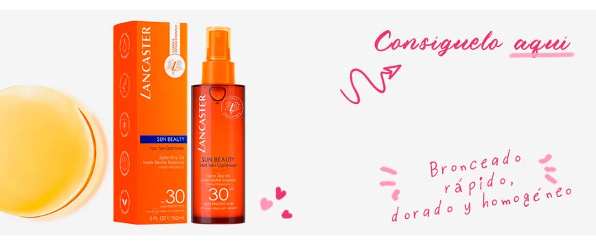 Sun Beauty Satin Dry Oil SPF 30 de Lancaster